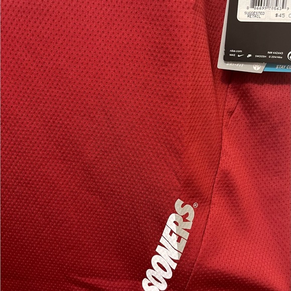 Nike Short Sleeve Dri Fit University of Oklahoma - Picture 6 of 6